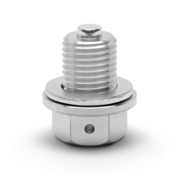 Suzuki Aerio Magnetic Oil Drain Plug - 2004-2007 - 2.3 Liter - 4 Cylinder - Made In USA - Stainless Steel - Part Number 09247-14044